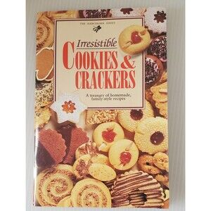 Irresistible Cookies & Crackers Hawthorn Series Vintage Cookbook Recipes 1992